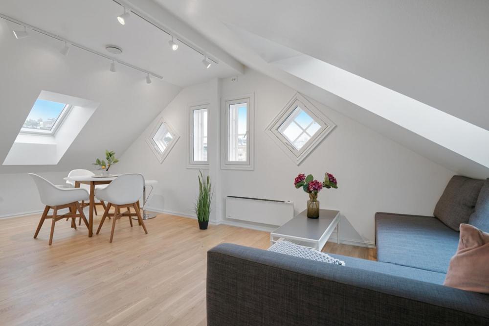 Totalapartments Skansegata Studio Apartments ทรอมโซ ภายนอก รูปภาพ
