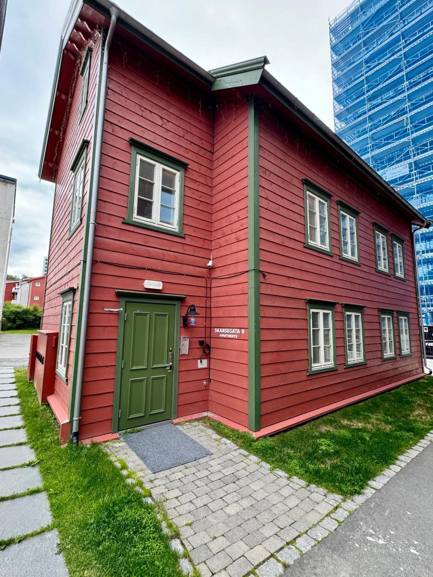 Totalapartments Skansegata Studio Apartments ทรอมโซ ภายนอก รูปภาพ